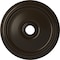 Ekena Millwork Diane Ceiling Medallion (Fits Canopies up to 6 1/4"), 24"OD x 3 5/8"ID x 1 1/4"P, Stone Hearth CM24DISHF - alternate 1